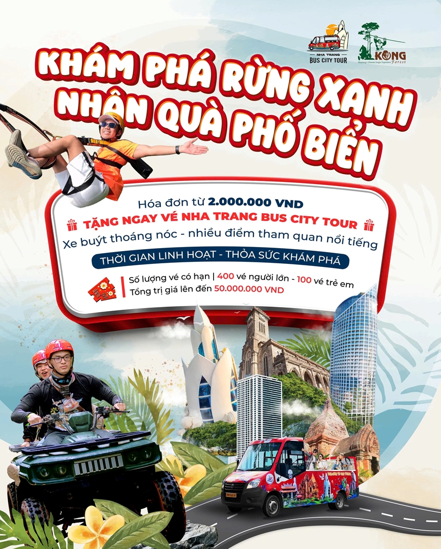 🎉 KHÁM PHÁ RỪNG XANH, NHẬN QUÀ PHỐ BIỂN 🎁🌳🌊
